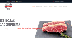 Desktop Screenshot of carnicas-ismael.com